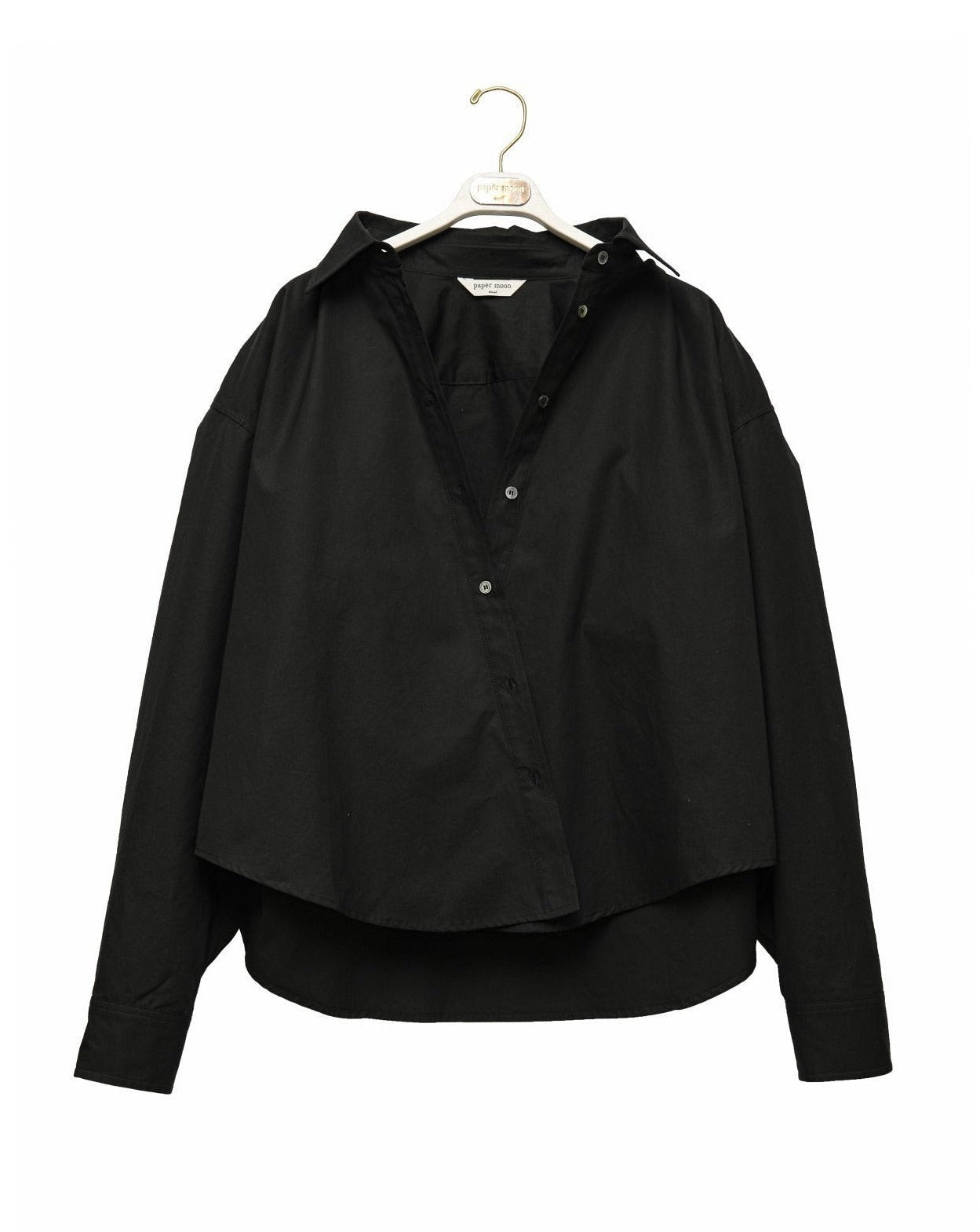 【PAPERMOON 페이퍼 문】SS / Swing Collar Cotton Button Down Shirt