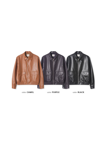 Trucker Leather Jacket