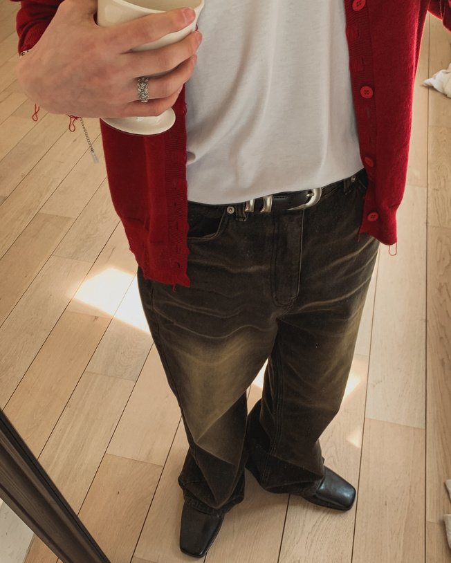 Phantom Flare Denim Pants