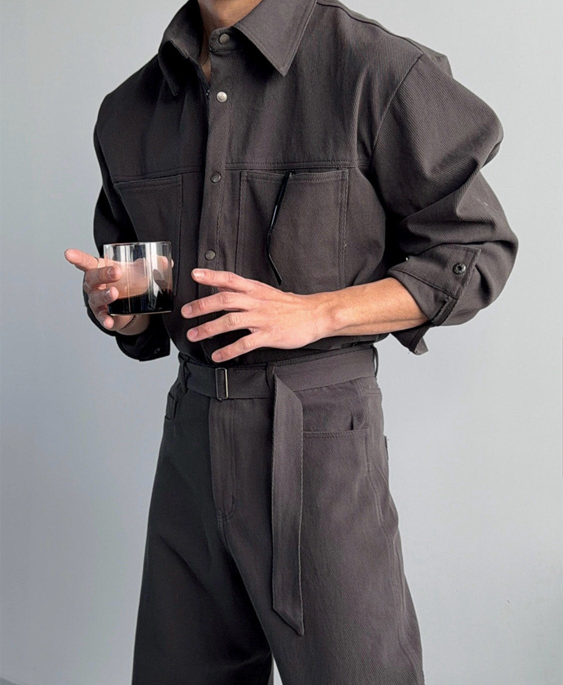 Need Cropped Shirt Jacket Setup