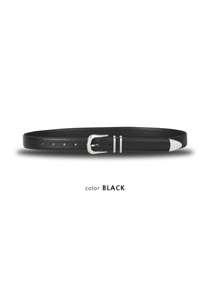 Pure Leather Minimal Belt