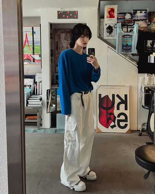Shaggy Crew Knit