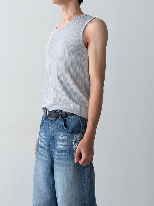 Pigment-Washed Nylon Shirt Jacket