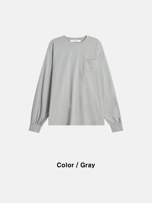 Sage Pocket Long-Sleeve Tee
