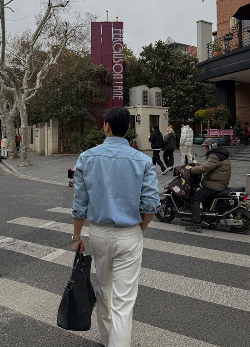 Modern Western Denim Shirt