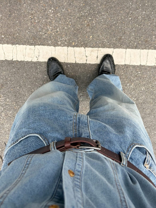 Sagging Baggy Denim Jeans