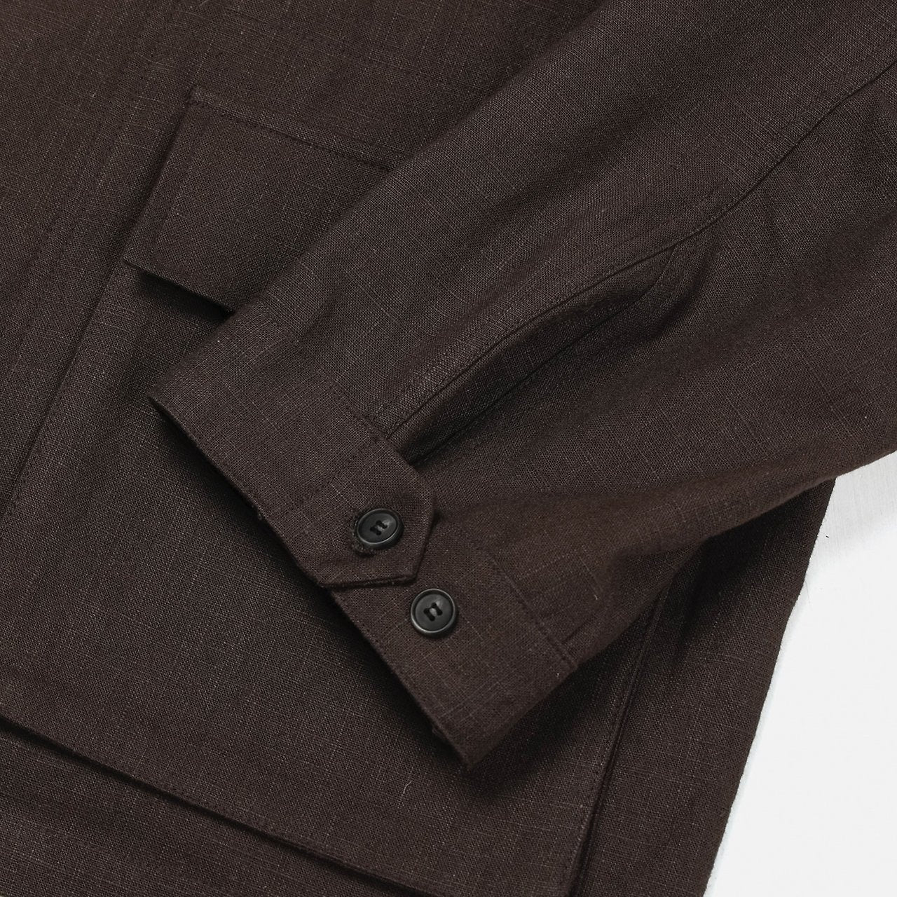 D'Air Linen Military Jacket