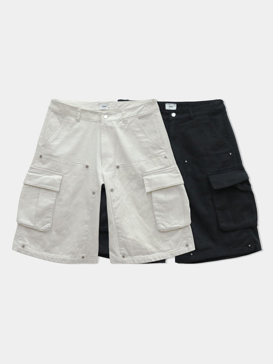 Cargo Pocket Wide Shorts