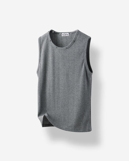 Riveted Sleeveless Top