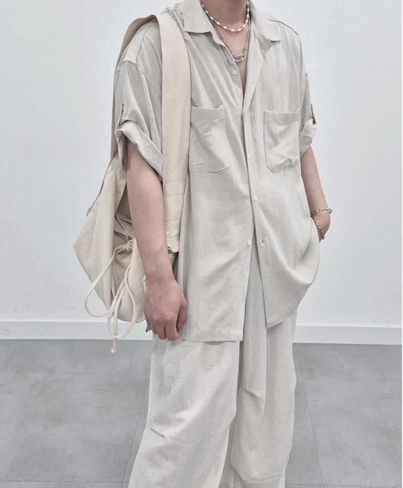 Linnen Crop Shirts