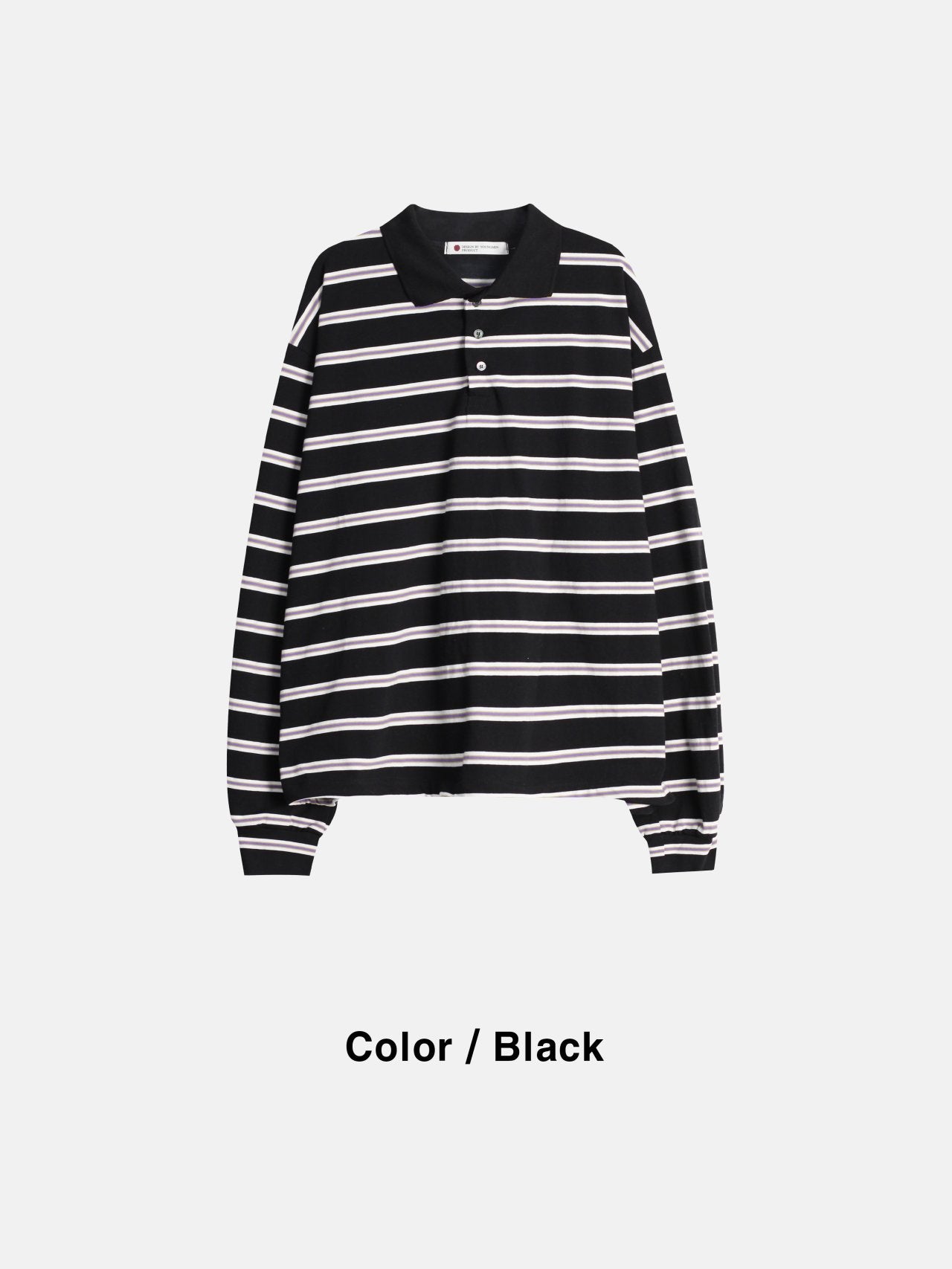 STRIPED RUGBY POLO SHIRT