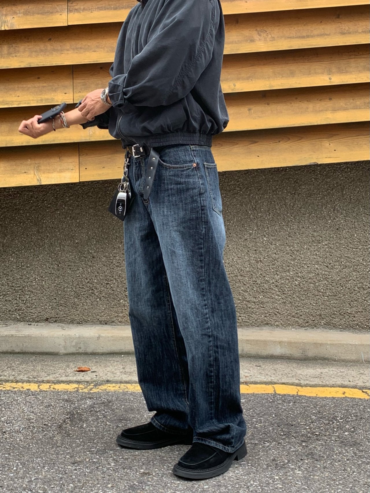 NEX Straight Denim Pants