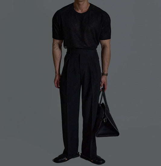 Pigment-Washed Nylon Shirt Jacket