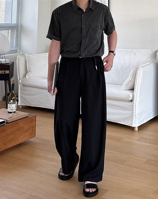 Pigment Nylon Half Sleeve Shirt