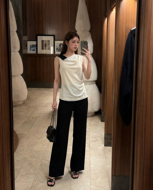 [A MA:DE 2026SS] Silhouette Blouse (2color)
