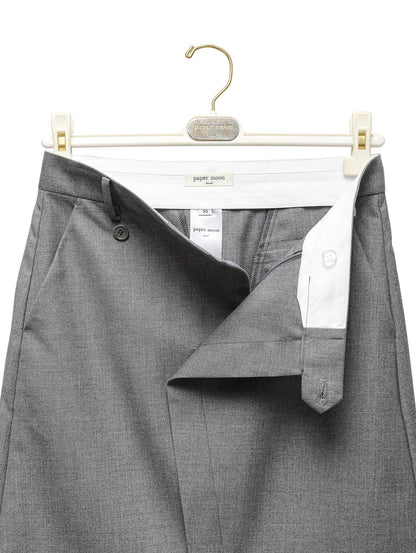 PAPERMOON Classic Asymmetric Wrap Midi Skirt