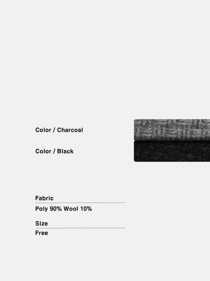 Drape Tweed Cropped Blouson