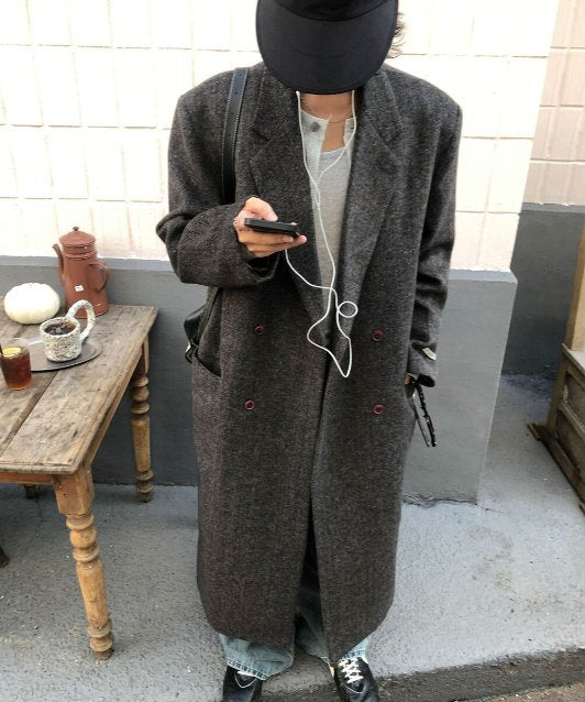 Grace Herringbone Coat