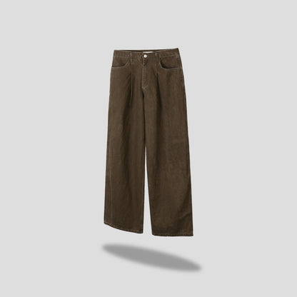 Puckered Wide Pants