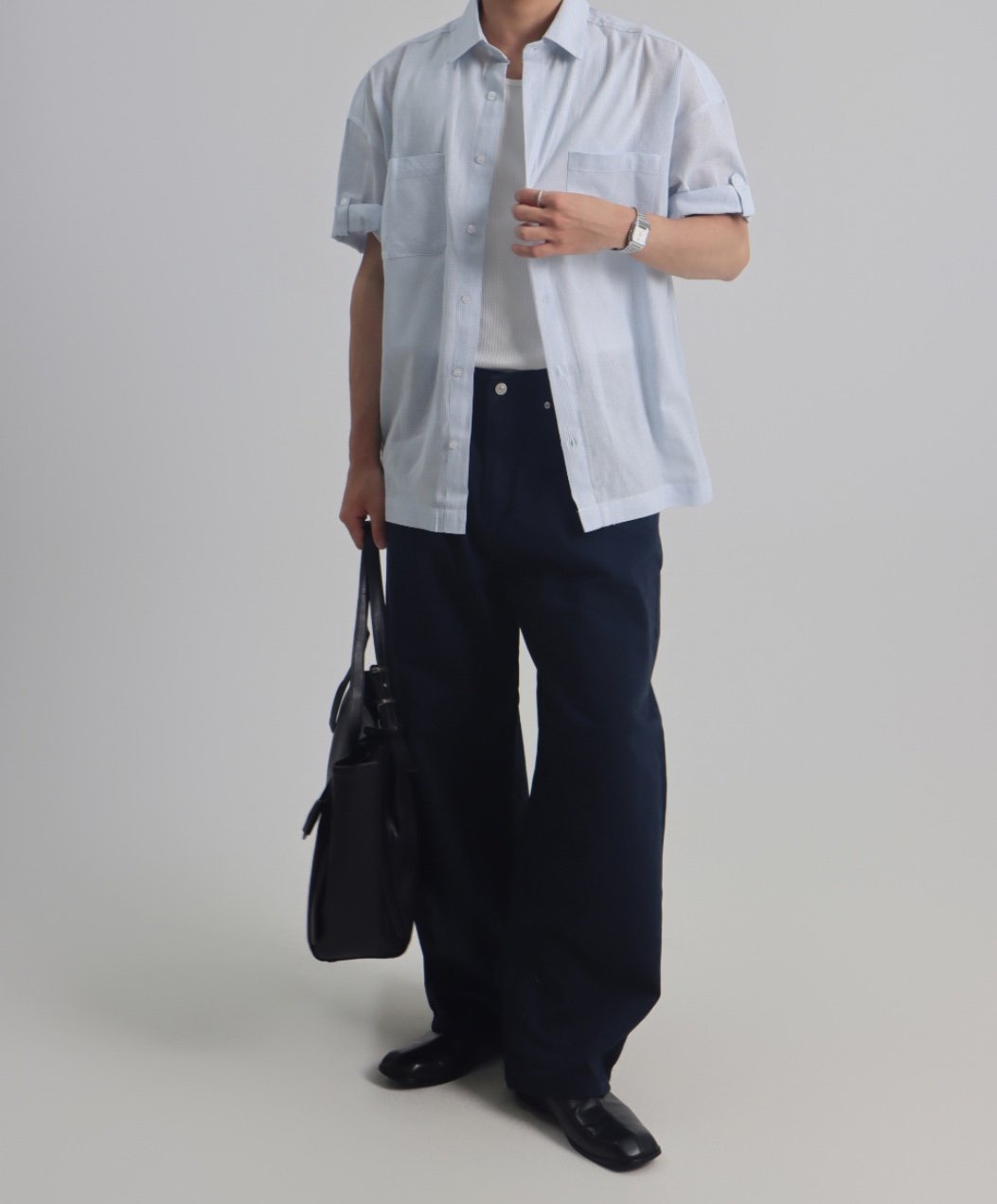 Mood Stripe Short Sleeve Shirt
