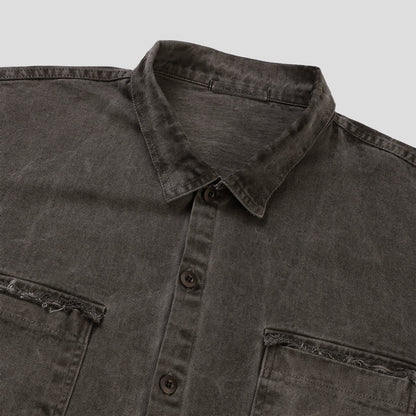Stone Western Military Jacket