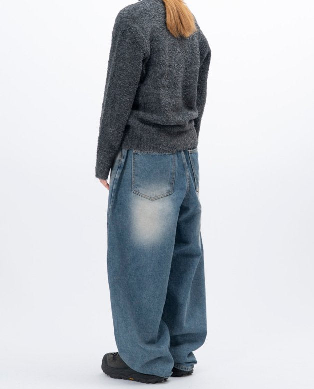 Contra Bouclé Wool Cardigan