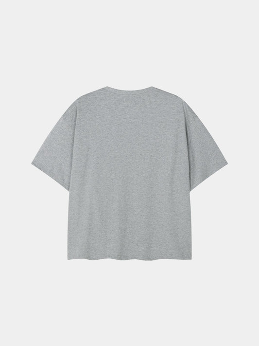 Boxy Cropped Pocket Tee