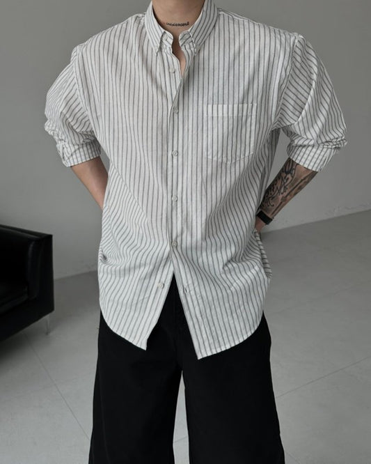 Puckered Wide Pants