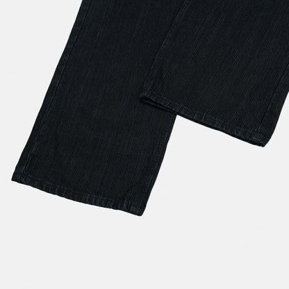 Luggage Ribbed Denim Pants