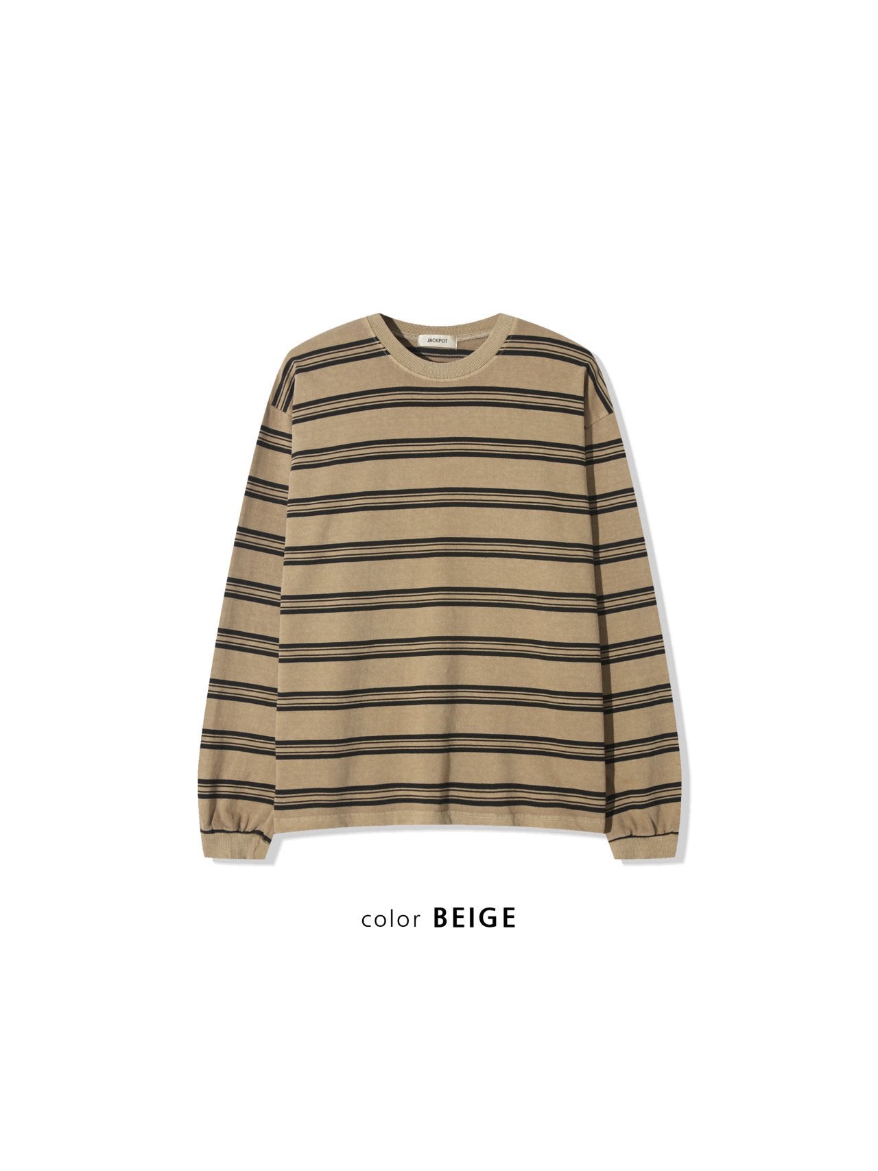 Mini Stripe Pigment Long Sleeve Tee