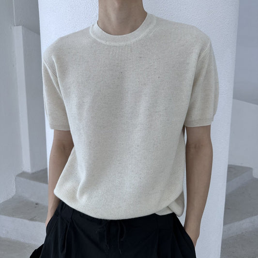 Pigment-Washed Nylon Shirt Jacket