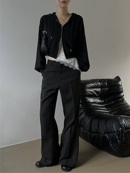 Drew Flare Stripe Slacks