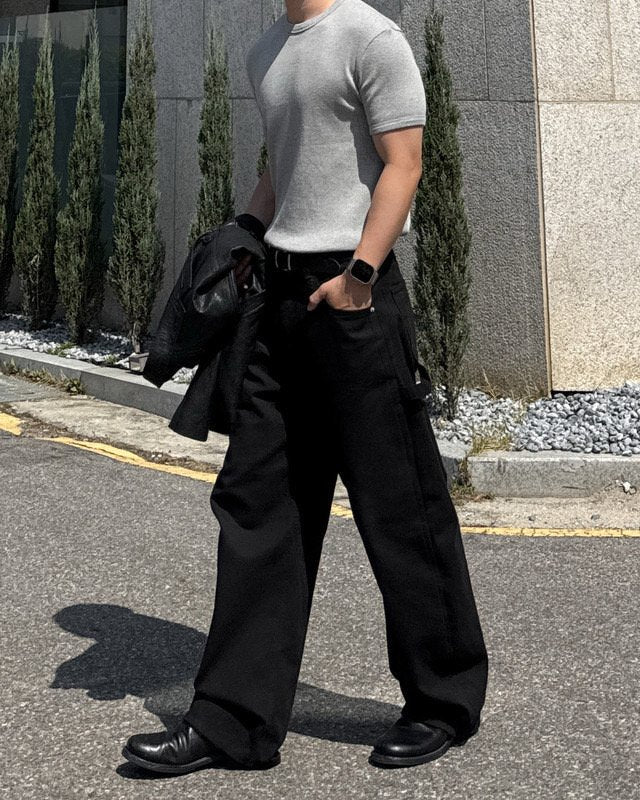 Coslo Ribbed Cotton Tee