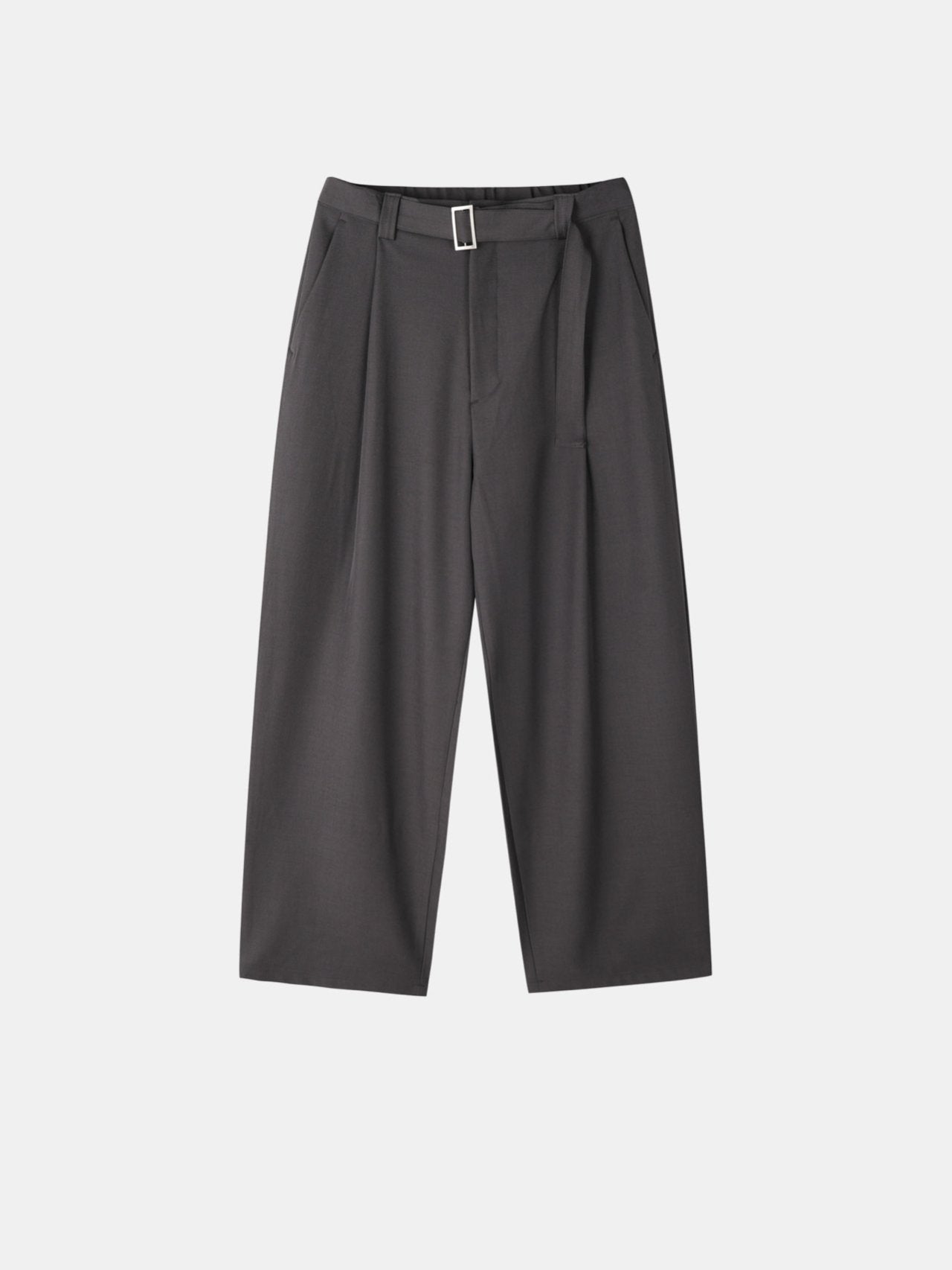 Loop Belted Wide Pants