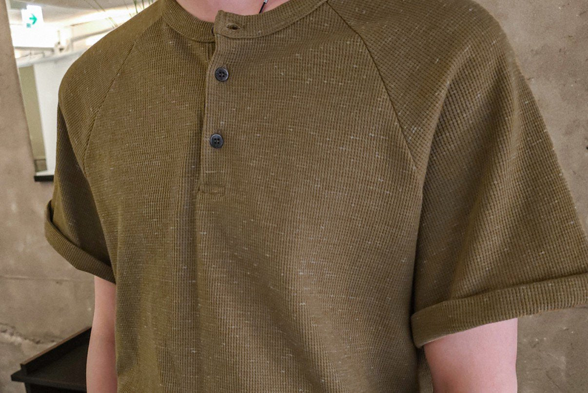Mellow Henley Knit Tee