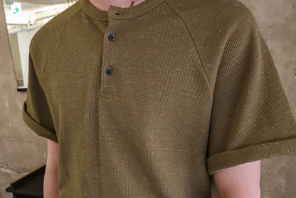 Mellow Henley Knit Tee