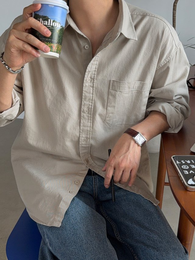 Bana Cotton Washed Shirt