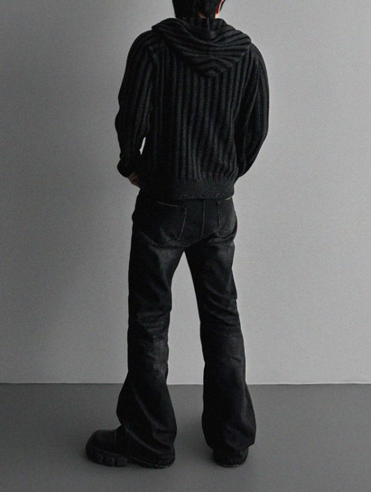 Next Wool Hooded Zip-Up Knit