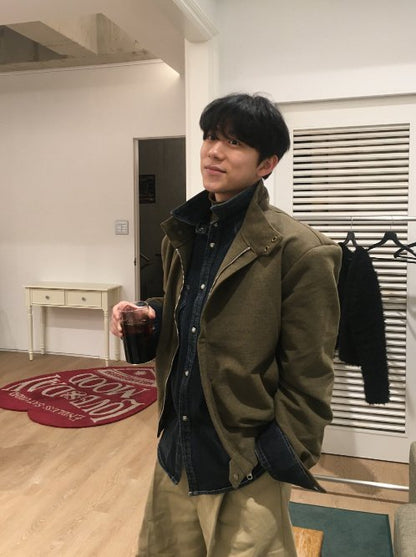 Buff Shoulder Blouson