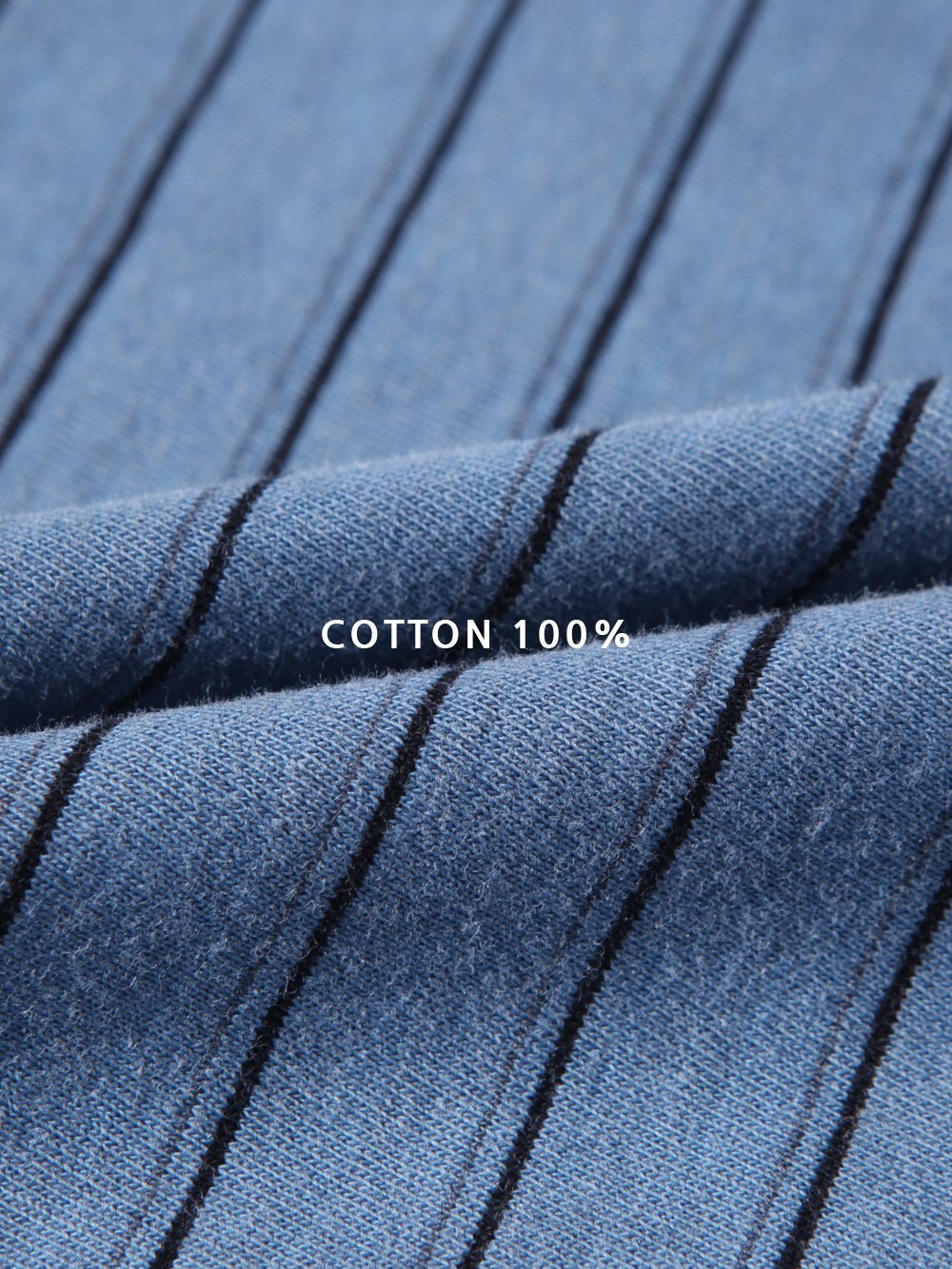 Pigment Stripe Henley Long Sleeve Tee