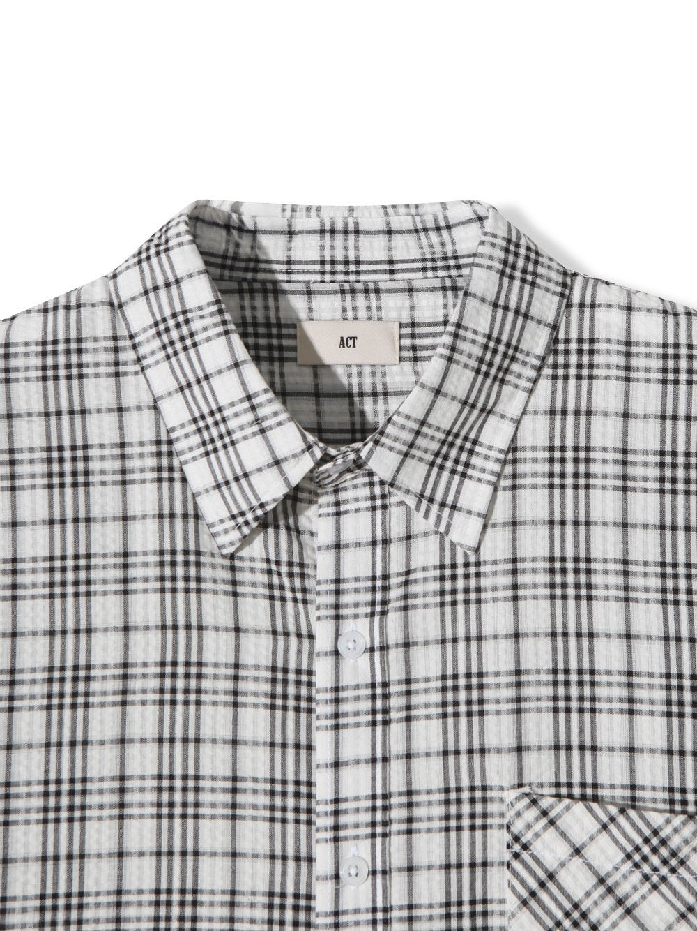 Sheer Over Check Shirts