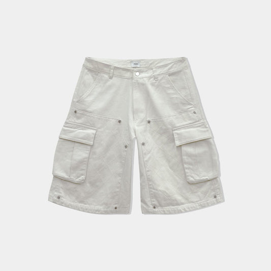 Cargo Pocket Wide Shorts