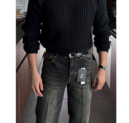 BB Slub High-End Back-Banding Denim