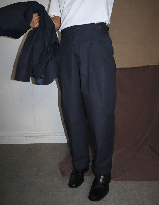CN Garments Pleated Wide Pants