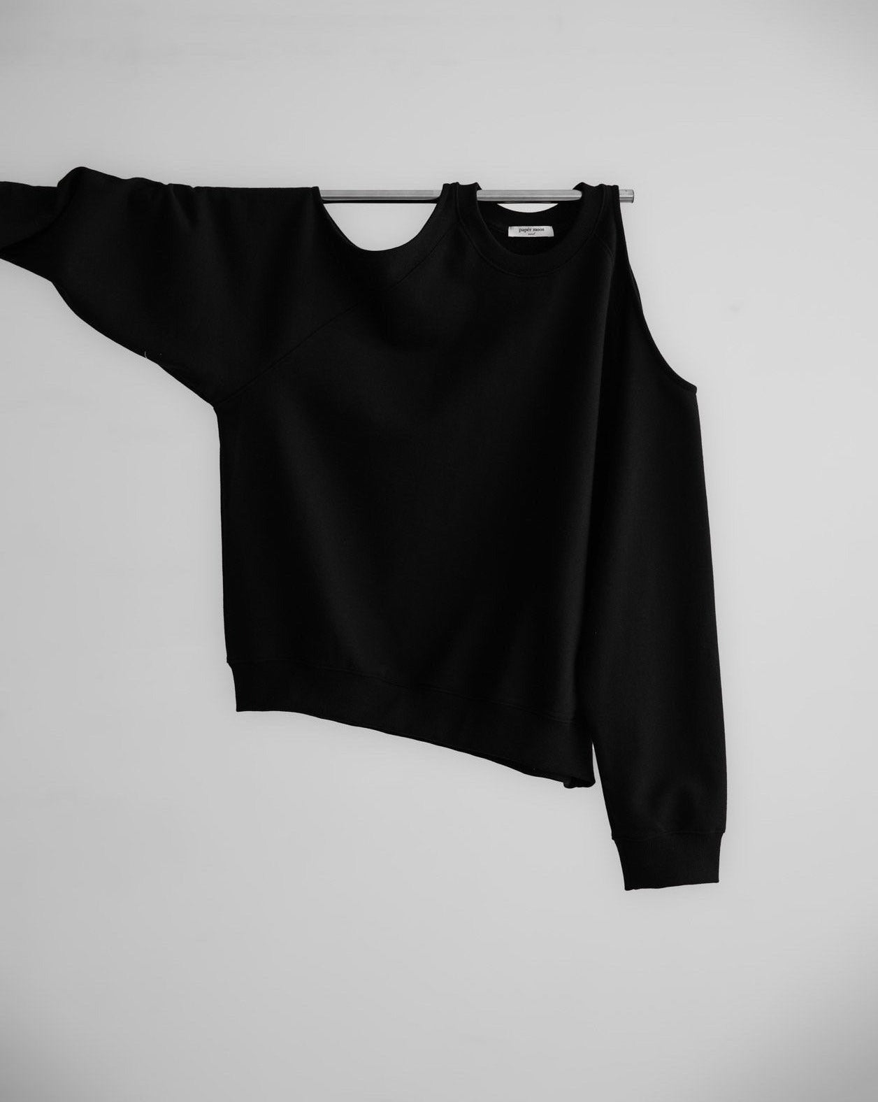 【PAPERMOON ペーパームーン】SS / Shoulder Split Detail Sweatshirt