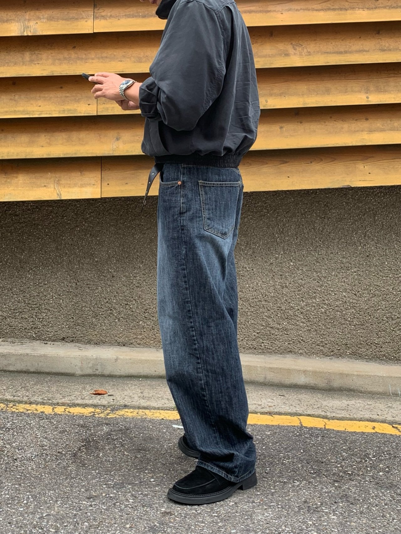 NEX Straight Denim Pants