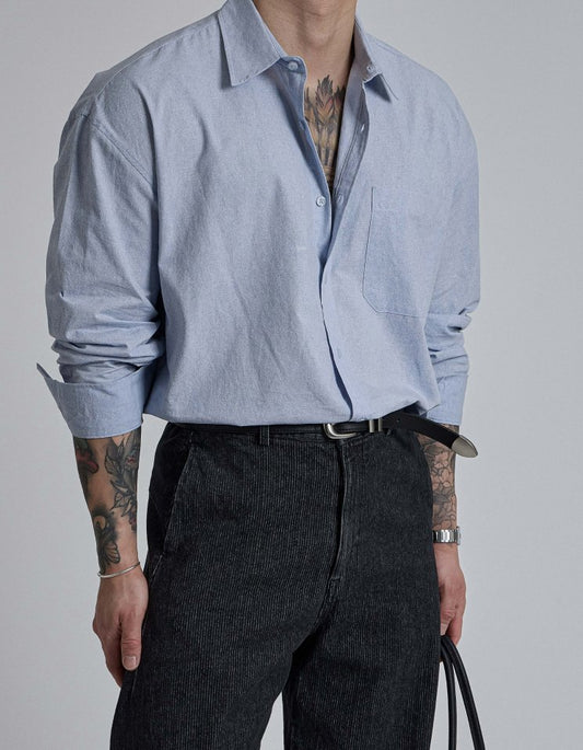 Puckered Wide Pants