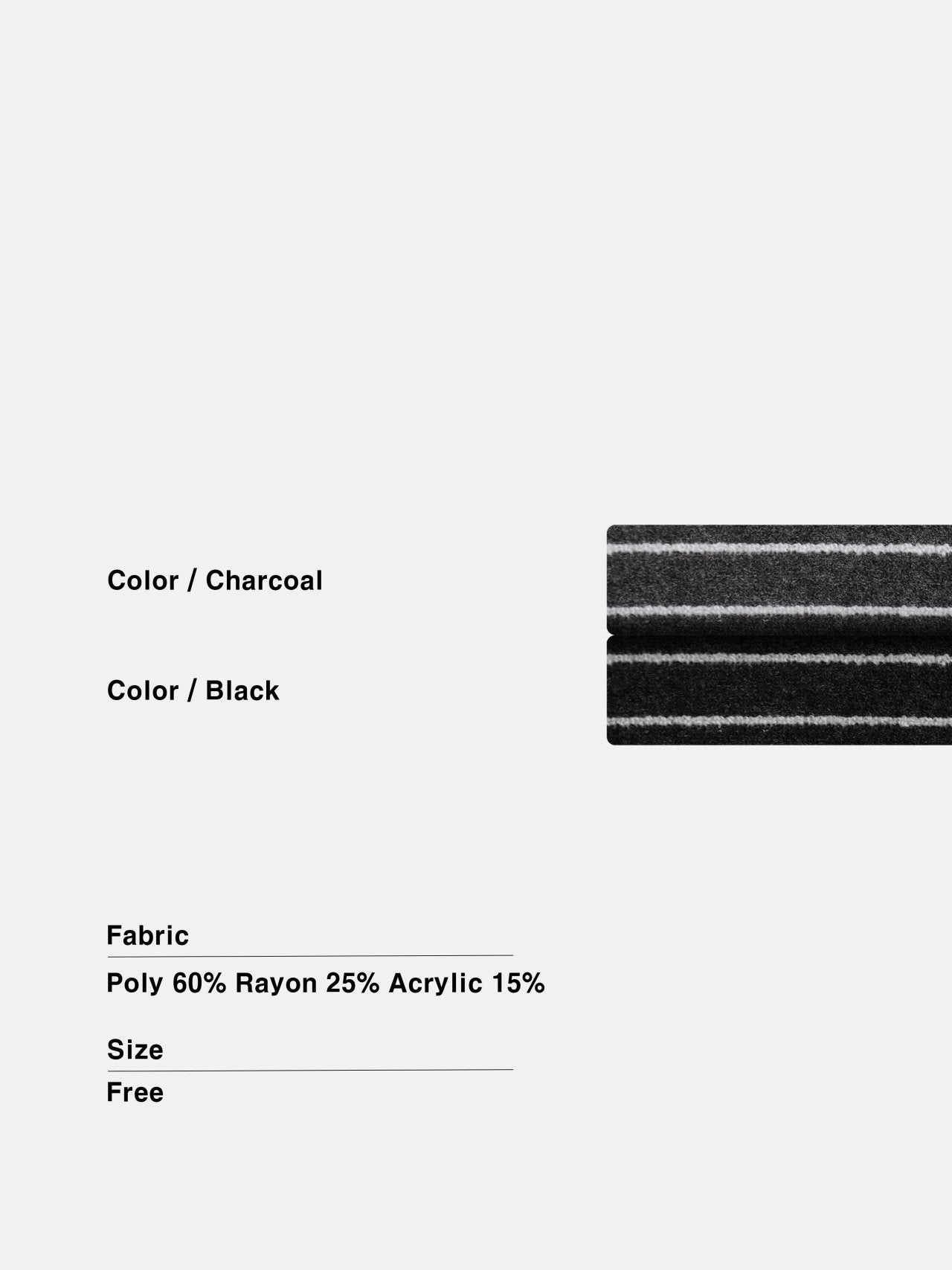 Loop Collar Cropped Tee