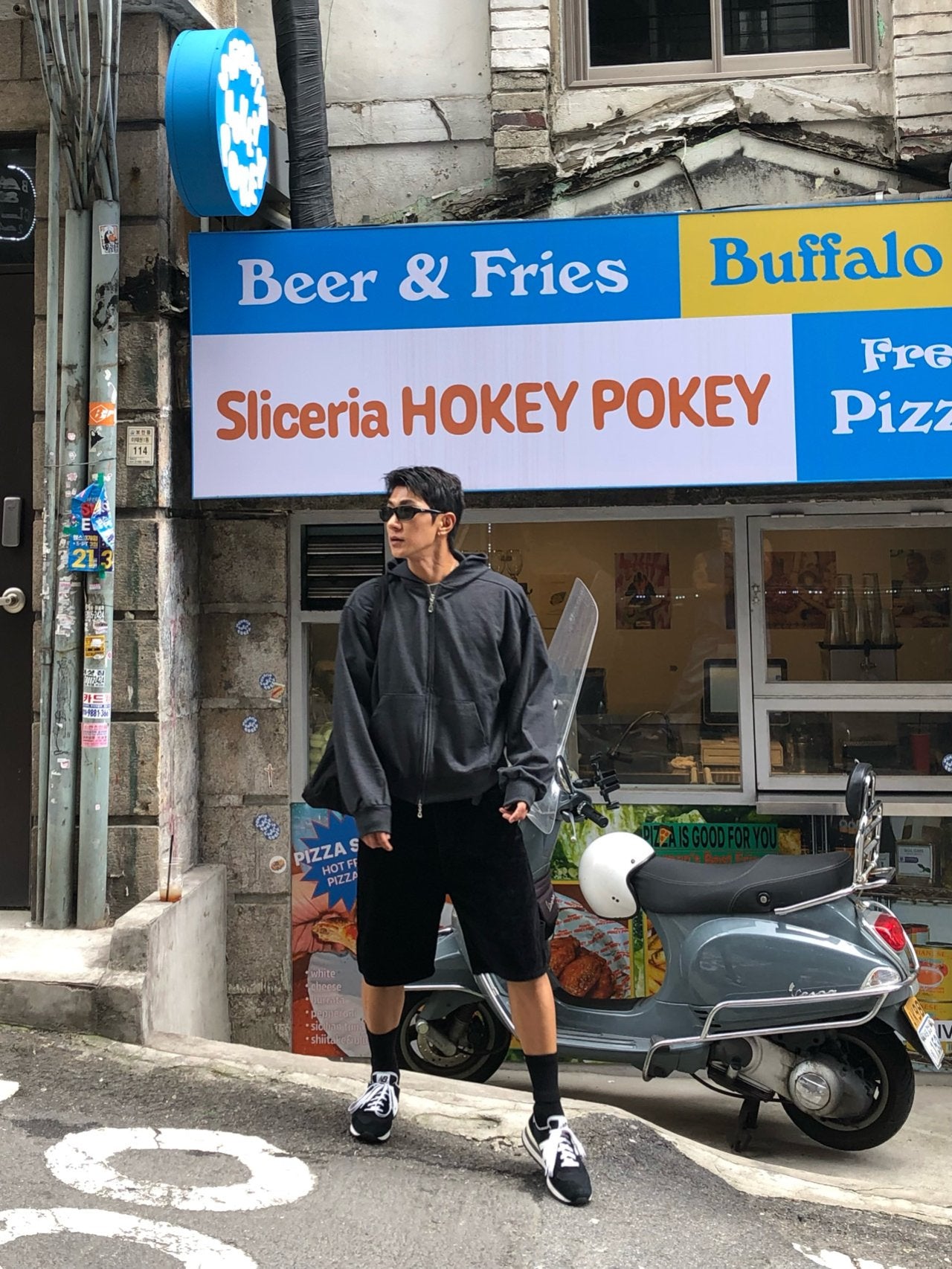 Prism Cropped Zip Hoodie