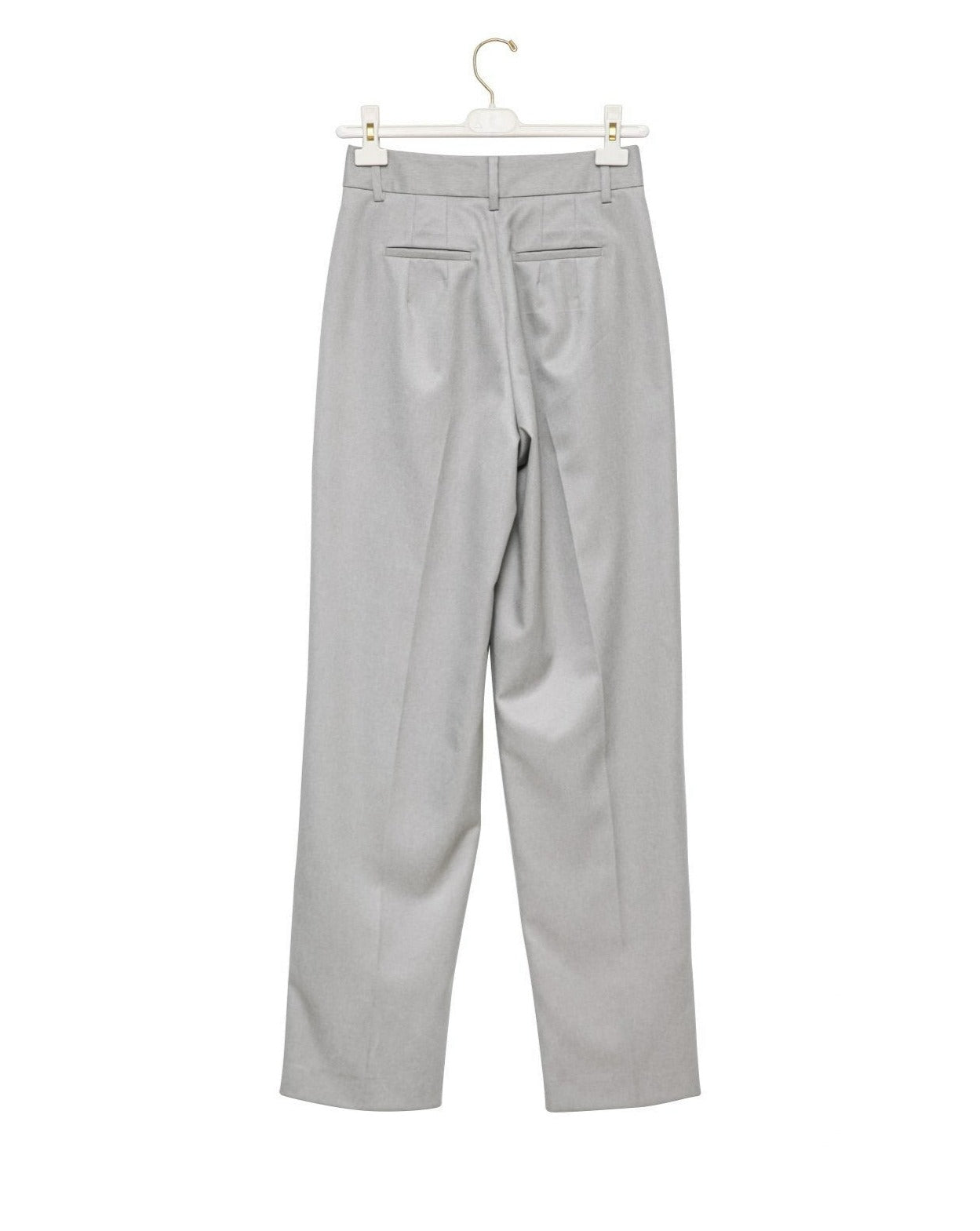 [PAPERMOON] SS / Soft Touch Pin Tuck Wide Trousers